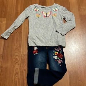 Girls Butterfly Outfit